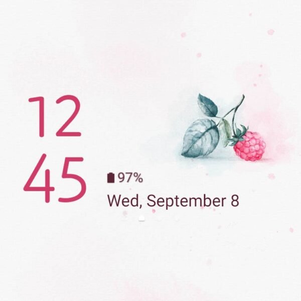 Samsung Themes: ❤️Mun❤️ Sweet Raspberry ~❤️ Premium Theme the lightness and sweetness of raspberries - Image 8