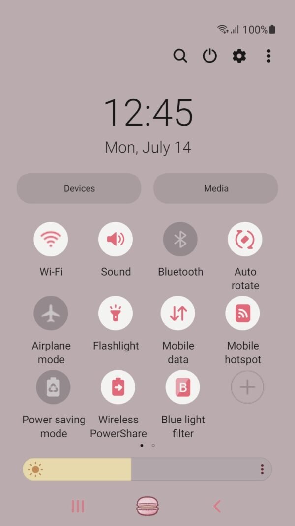 Samsung Themes: ❤️Mun❤️ Pastel Macarons ~❤️ Premium Theme delicious macarons and sweet cherry - Image 5