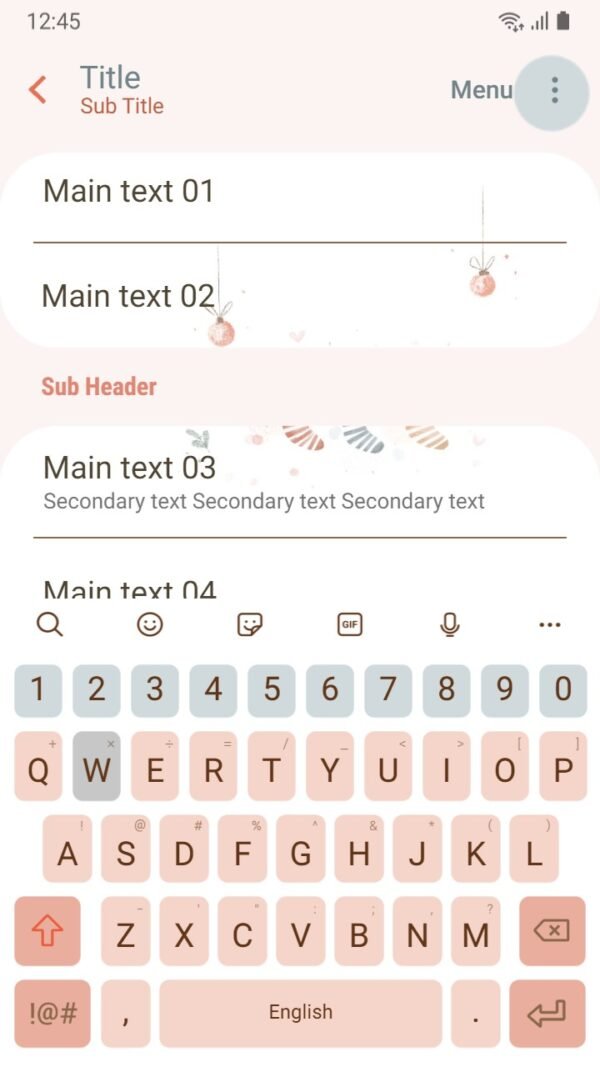 Samsung Themes: ❤️Mun❤️ Christmas socks ~❤️ Premium Theme colorful stockings this holiday season - Image 6