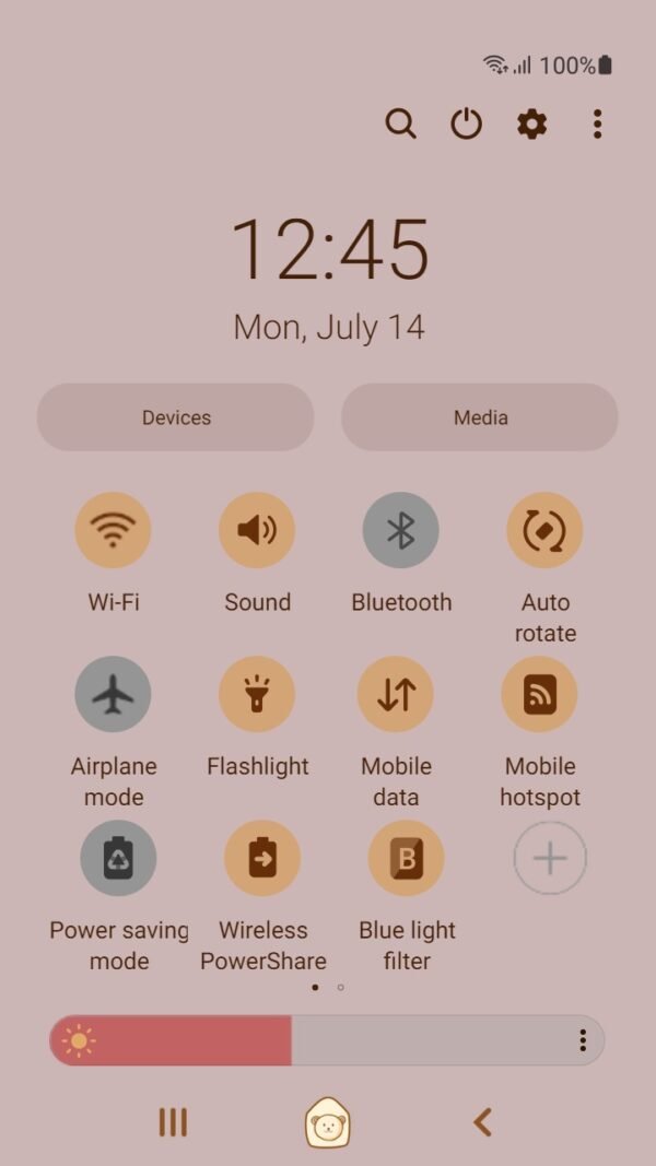 Samsung Themes: ❤️Mun❤️ Sweet Teddy Bear ~❤️ Premium Theme the teddy bears love to eat donuts - Image 5