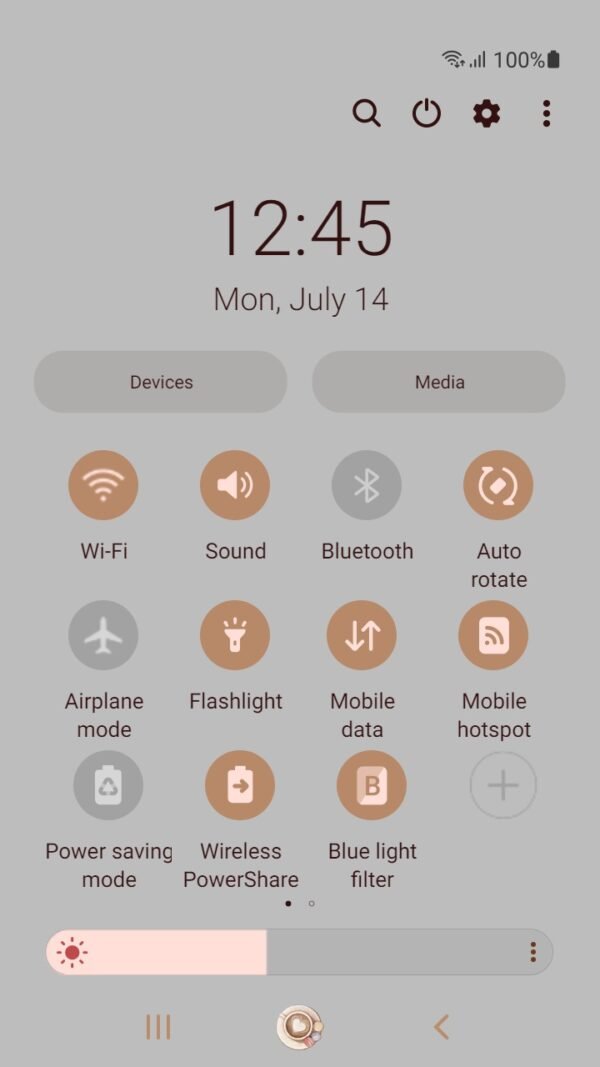 Samsung Themes: ❤️Mun❤️ Tea break time ~❤️ Premium Theme reading books, drinking coffee and eating macarons - Image 5