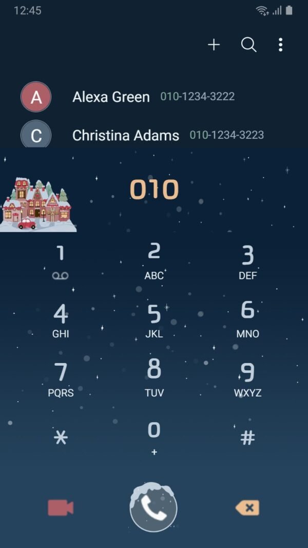 Samsung Themes: ❤️Mun❤️ Winter Homescape ~❤️ Premium Theme about frosty neighborhood - Image 3