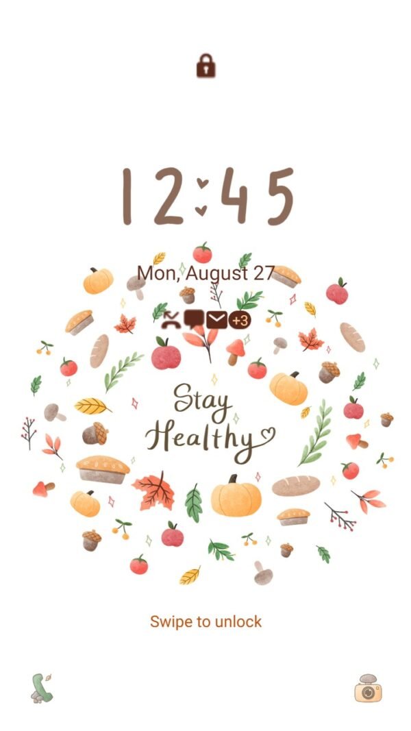 Samsung Themes: ❤️Mun❤️ Stay Healthy ~❤️ Premium Theme simple items of the healthy - Image 2