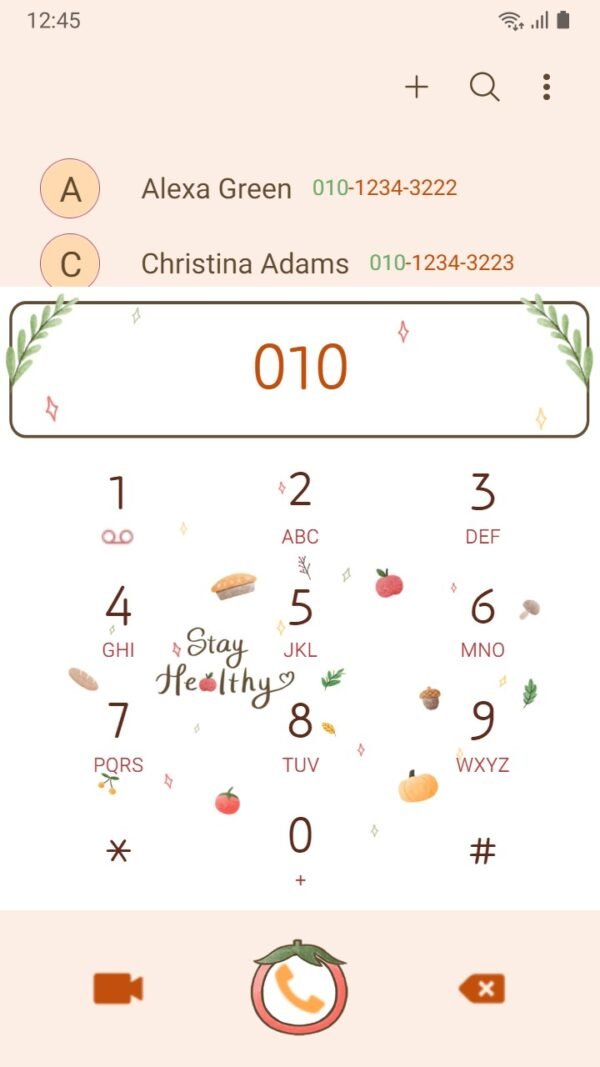 Samsung Themes: ❤️Mun❤️ Stay Healthy ~❤️ Premium Theme simple items of the healthy - Image 3