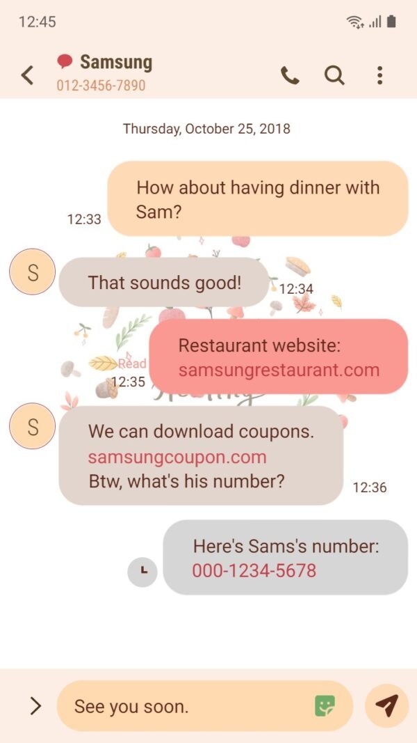 Samsung Themes: ❤️Mun❤️ Stay Healthy ~❤️ Premium Theme simple items of the healthy - Image 4