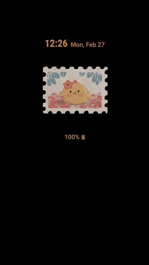 Samsung Themes: ❤️Mun❤️ Lovely Stamp ~❤️ Premium Theme adorable animal stamps - Image 7