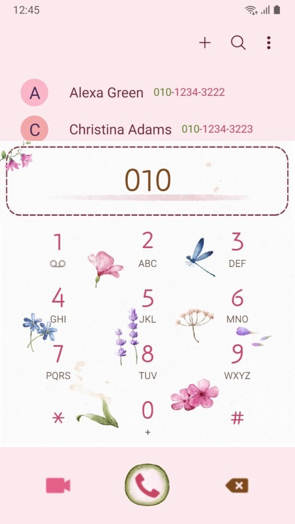 Samsung Themes: ❤️Mun❤️ Colorful Flowers ~❤️ Premium Theme beautiful flowers and butterflies - Image 3