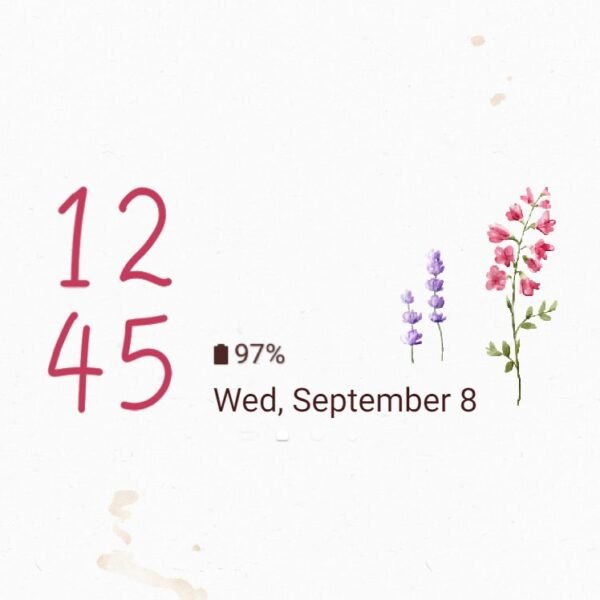 Samsung Themes: ❤️Mun❤️ Colorful Flowers ~❤️ Premium Theme beautiful flowers and butterflies - Image 8