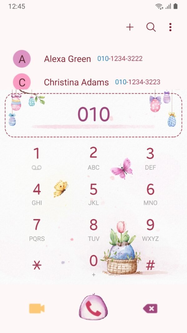 Samsung Themes: ❤️Mun❤️ Egg Blooms ~❤️ Premium Theme colorful eggs hatch into tulips - Image 3