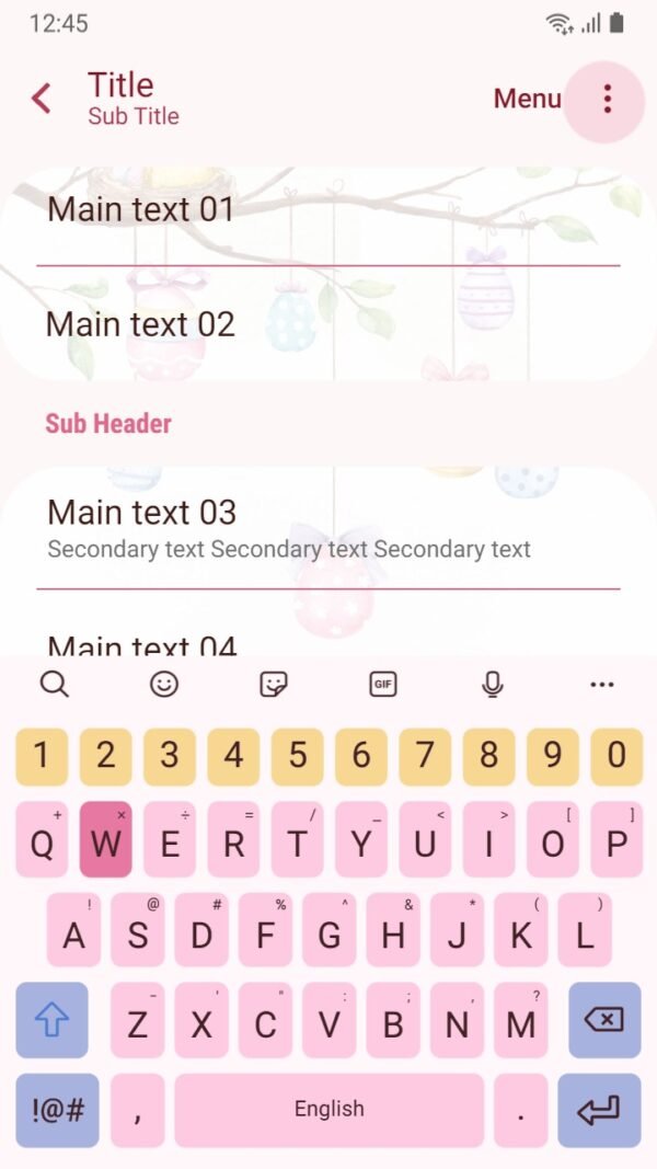 Samsung Themes: ❤️Mun❤️ Egg Blooms ~❤️ Premium Theme colorful eggs hatch into tulips - Image 6