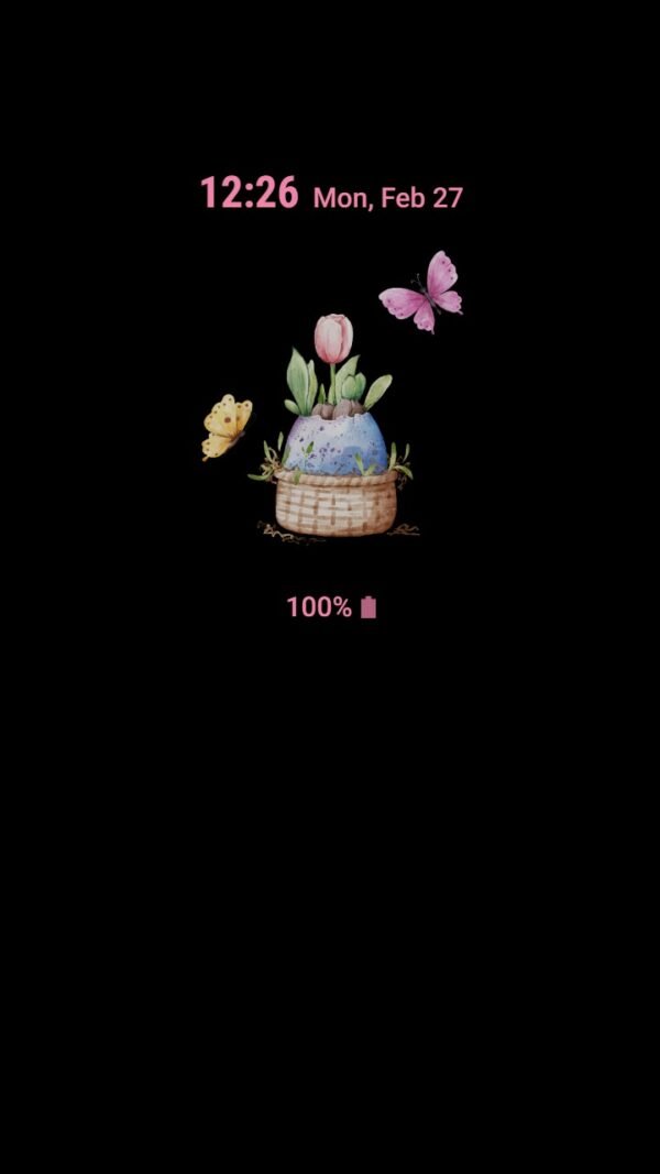 Samsung Themes: ❤️Mun❤️ Egg Blooms ~❤️ Premium Theme colorful eggs hatch into tulips - Image 7