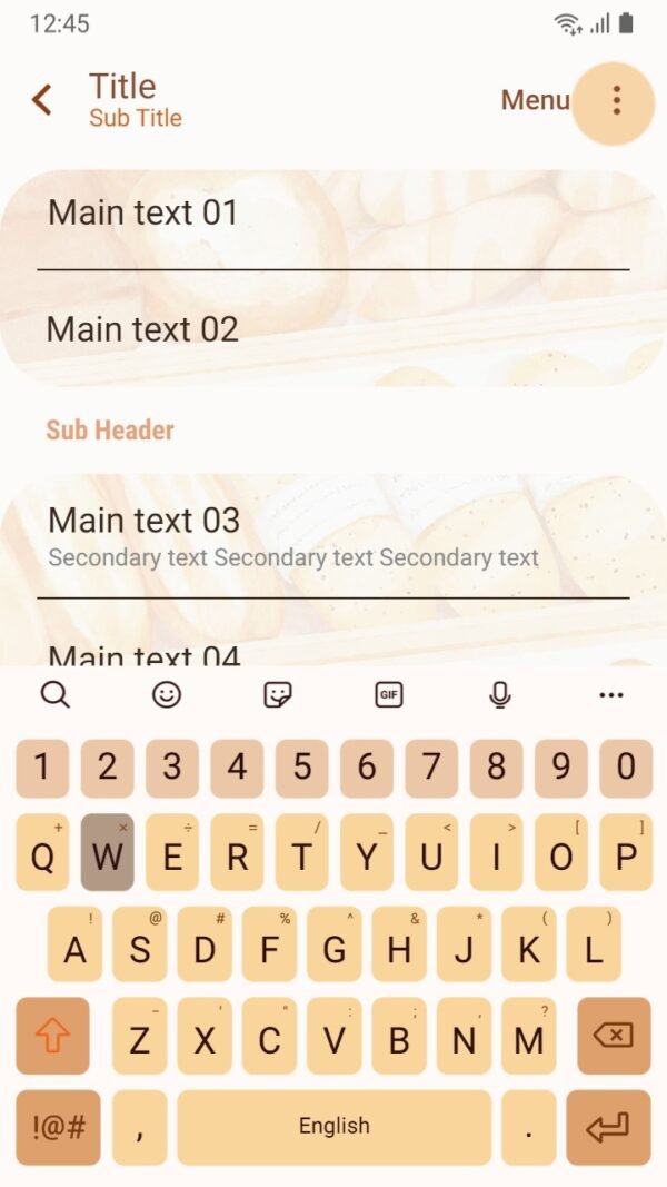 Samsung Themes: ❤️Mun❤️ Cake Eatery ~❤️ Premium Theme delicious cakes in the shop - Image 6