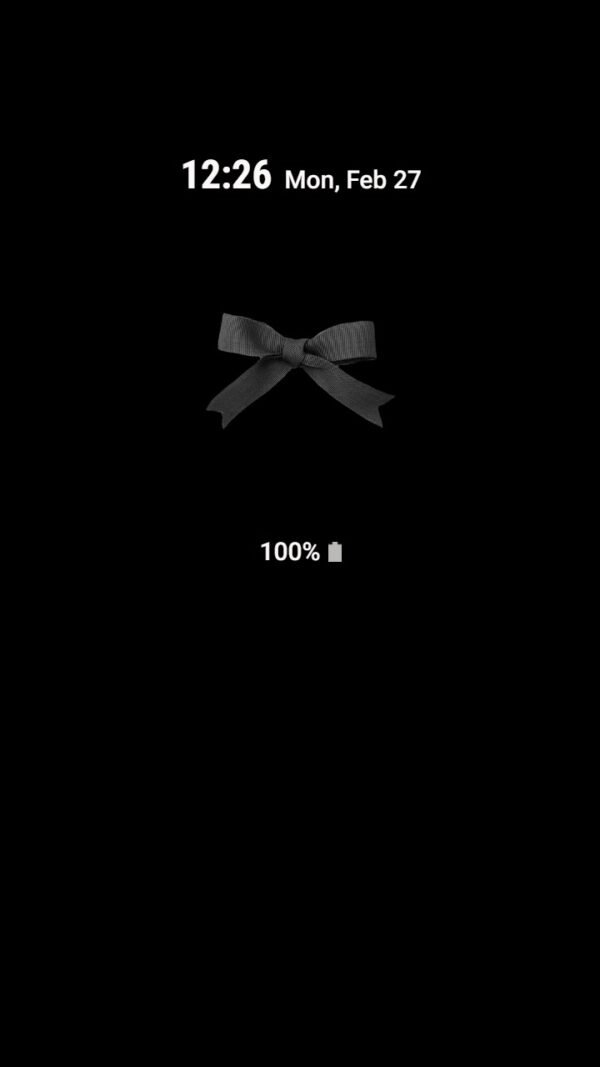 Samsung Themes: ❤️Mun❤️ Simple Black Ribbon ~❤️ Premium Theme classic sophistication - Image 7