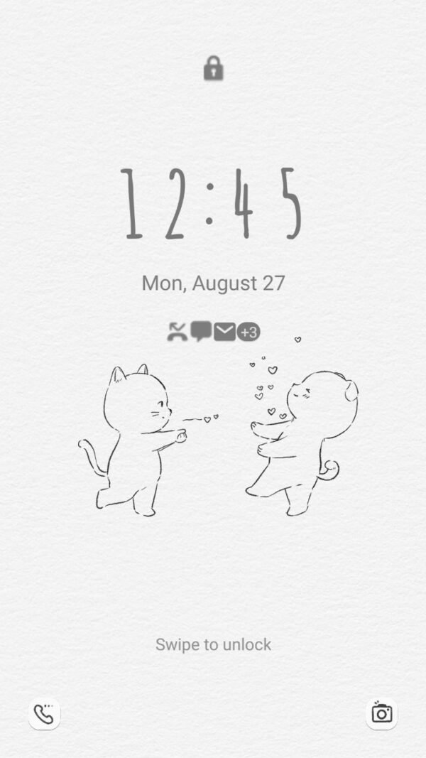 Samsung Themes: ❤️Mun❤️ Pet Love Harmony ~❤️ Premium Theme with the cuteness of dog and cat - Image 2
