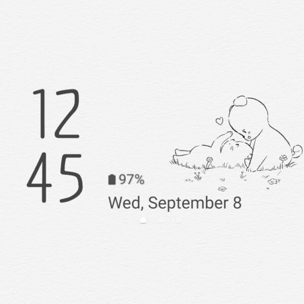 Samsung Themes: ❤️Mun❤️ Pet Love Harmony ~❤️ Premium Theme with the cuteness of dog and cat - Image 8