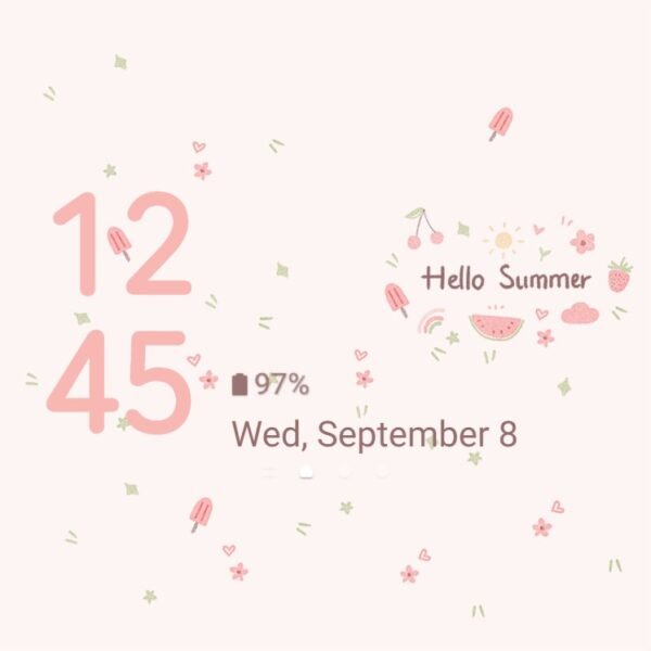 Samsung Themes: ❤️Mun❤️ Hello Summer ~❤️ Premium Theme the freshness of summer - Image 8