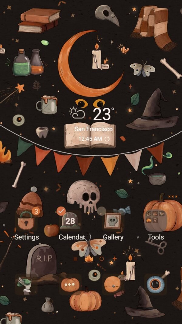 Samsung Themes: ❤️Mun❤️ Halloween Theme~❤️ Premium Theme Official