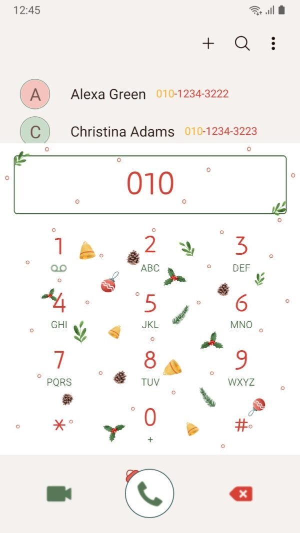 Samsung Themes: ❤️Mun❤️ Christmas material ~❤️ Premium Theme beautiful symbols of Christmas - Image 3