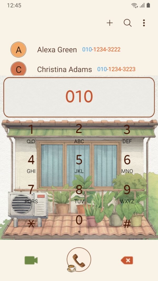 Samsung Themes: ❤️Mun❤️ Vintage Mini Coffee Shop ~❤️ Premium Theme the coffee shop has a simple style - Image 3