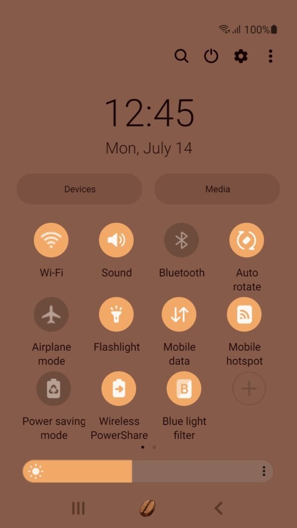 Samsung Themes: ❤️Mun❤️ Vintage Mini Coffee Shop ~❤️ Premium Theme the coffee shop has a simple style - Image 5