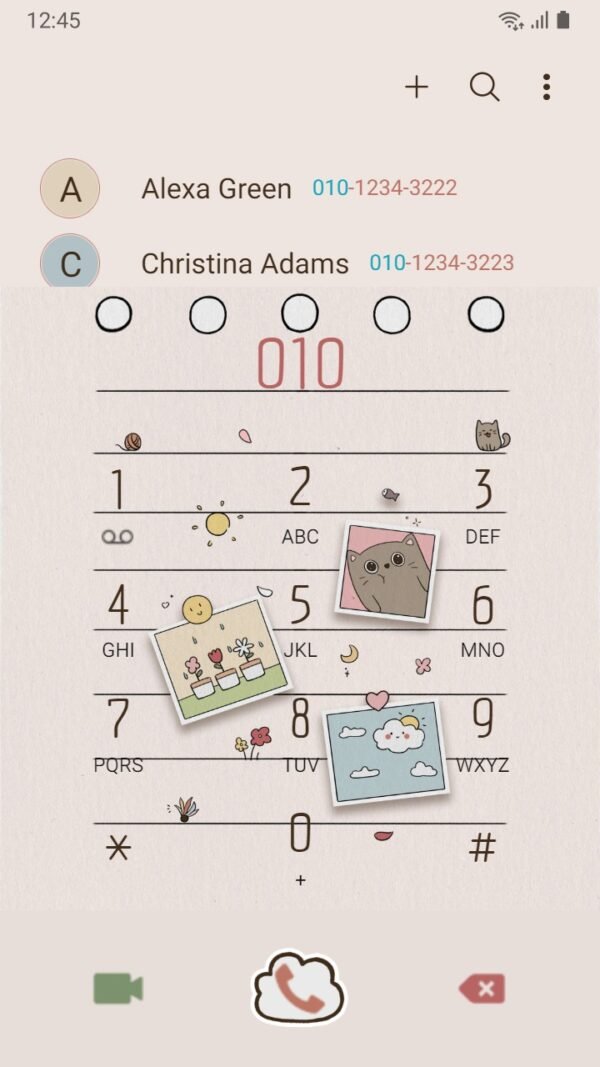 Samsung Themes: ❤️Mun❤️ Cute Sticky Notes ~❤️ Premium Theme make notes and reminders a little more delightful - Image 3