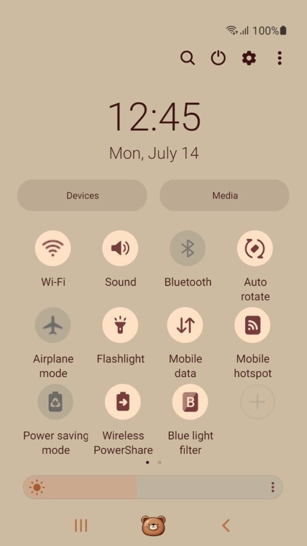 Samsung Themes: ❤️Mun❤️ Brown Bear ~❤️ Premium Theme explore the beauty of the bear - Image 5
