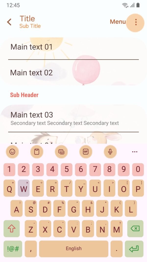 Samsung Themes: ❤️Mun❤️ Rabbit and Hedgehog ~❤️ Premium Theme confide in each other under the sunshine - Image 6