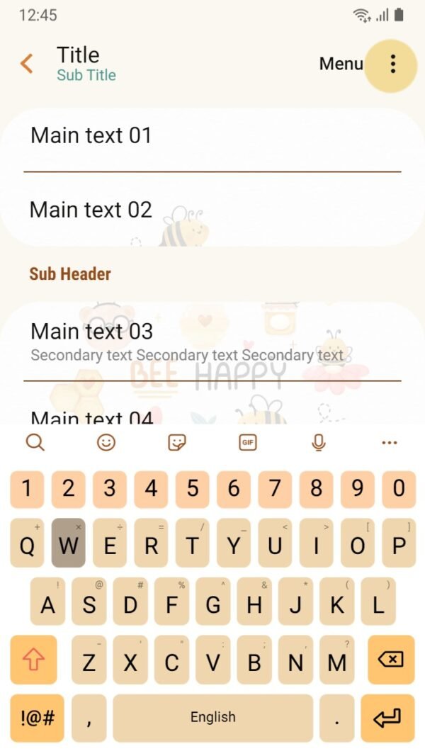 Samsung Themes: ❤️Mun❤️ Bee Happy ~❤️ Premium Theme happy time for honey bees - Image 6