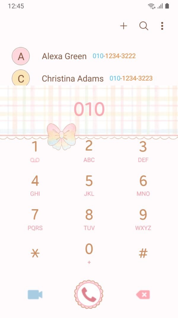 Samsung Themes: ❤️Mun❤️ Pastel Coquette Ribbon ~❤️ Premium Theme about trendy coquette girlie ribbon - Image 3