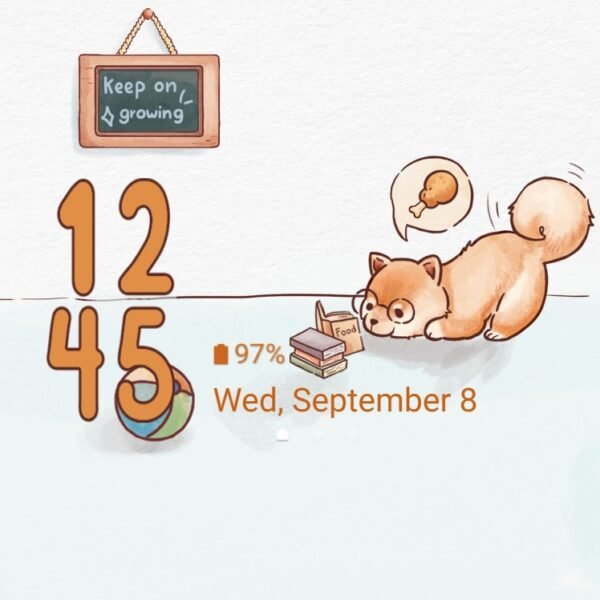 Samsung Themes: ❤️Mun❤️ Shiba Inu ~❤️ Premium Theme about cute dog in chilling room - Image 8