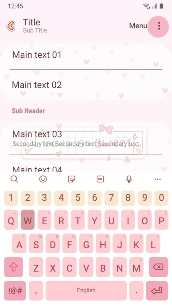 Samsung Themes: ❤️Mun❤️ Cherry Sticker ~❤️ Premium Theme the sweetness of cherries - Image 6