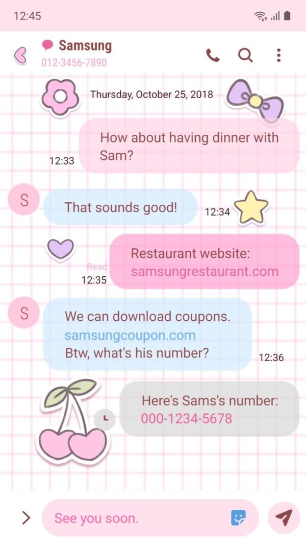 Samsung Themes: ❤️Mun❤️ Rabbit Love ~❤️ Premium Theme the cuteness of the white rabbit - Image 4