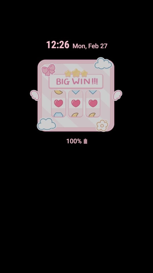 Samsung Themes: ❤️Mun❤️ Z Flip Gameboy ~❤️ Premium Theme cute pink foldable handheld game console - Image 7