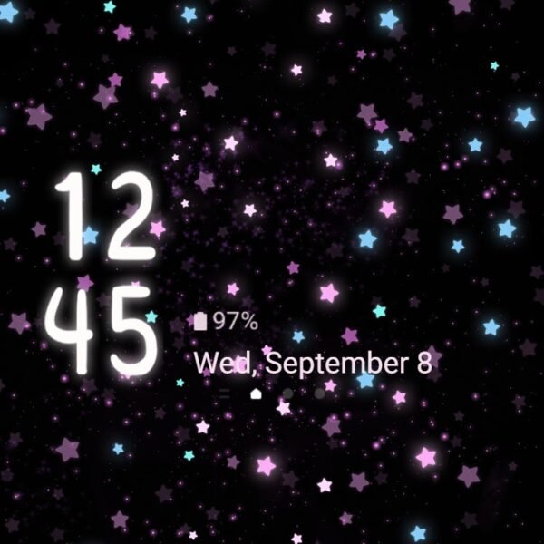 Samsung Themes: ❤️Mun❤️ Twinkle Little Stars ~❤️ Premium Theme the little stars twinkling in the night sky - Image 8