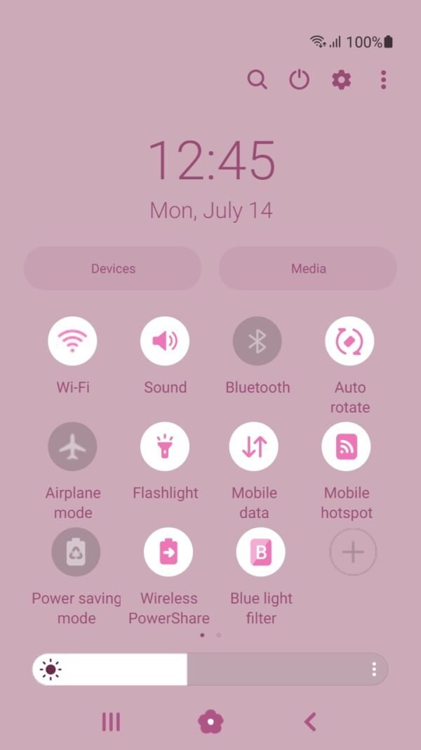 Samsung Themes: ❤️Mun❤️ Pastel Flower Background ~❤️ Premium Theme lovely colorful pastel mini flowers - Image 5