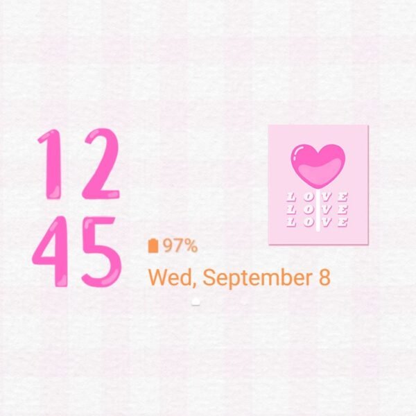 Samsung Themes: ❤️Mun❤️ Pink Polaroid ~❤️ Premium Theme cute pink decorative pictures - Image 8