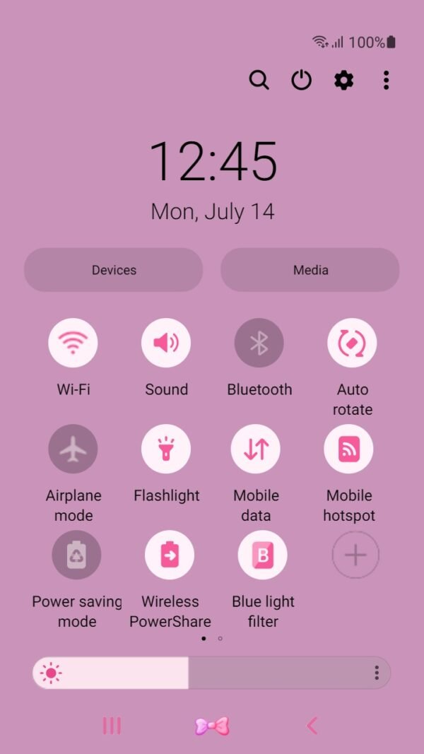 Samsung Themes: ❤️Mun❤️ Coquette Pink Bow ~❤️ Premium Theme features delicate pink hues and a stylish bow motif - Image 5