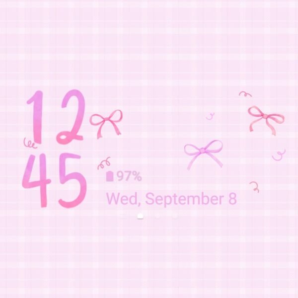 Samsung Themes: ❤️Mun❤️ Coquette Pink Bow ~❤️ Premium Theme features delicate pink hues and a stylish bow motif - Image 8