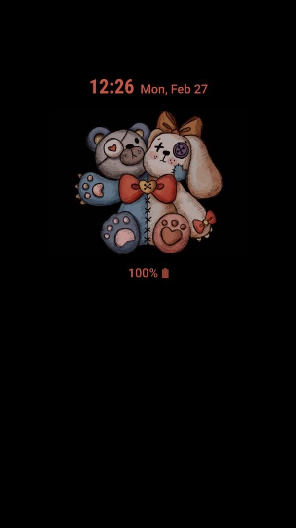 Samsung Themes: ❤️Mun❤️ Spooky Teddy Bear ~❤️ Premium Theme about teddy bear mix between cute and spooky - Image 7