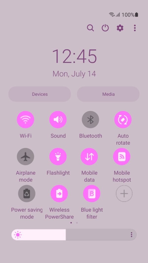 Samsung Themes: ❤️Mun❤️ Heart Glow ~❤️ Premium Theme soft pink hearts for a loving vibe - Image 5