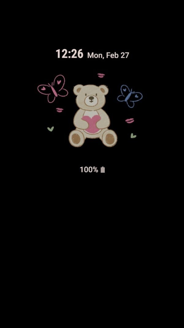 Samsung Themes: ❤️Mun❤️ Falling in Love ~❤️ Premium Theme romantic vibes with cute hearts and teddy bear - Image 7