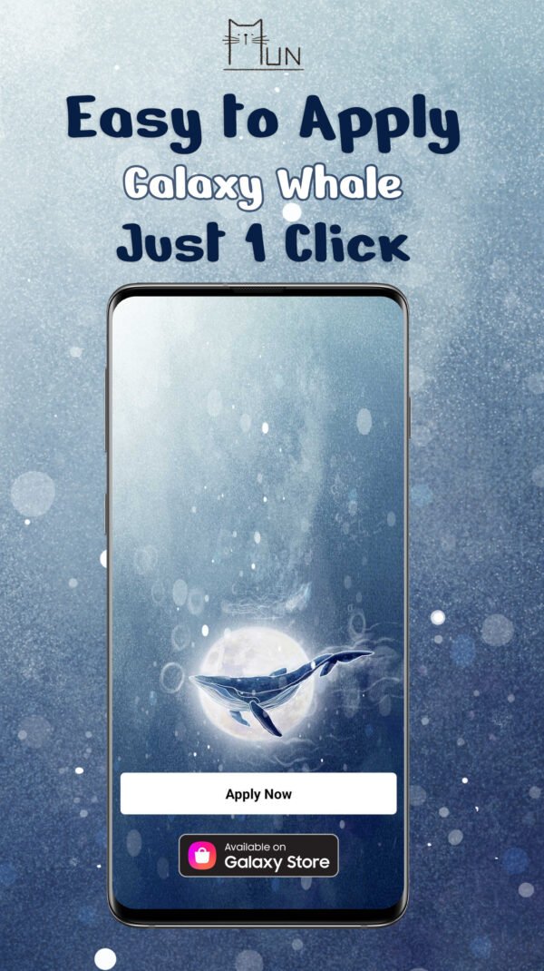 KakaoTalk Themes: Galaxy Whale - Image 2