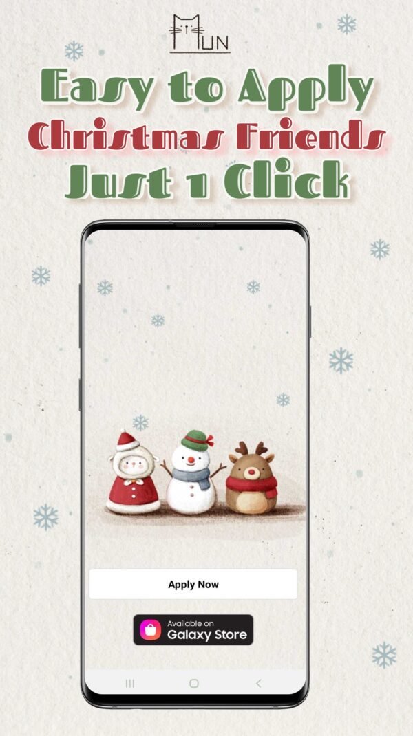 KakaoTalk Themes: Christmas Friends