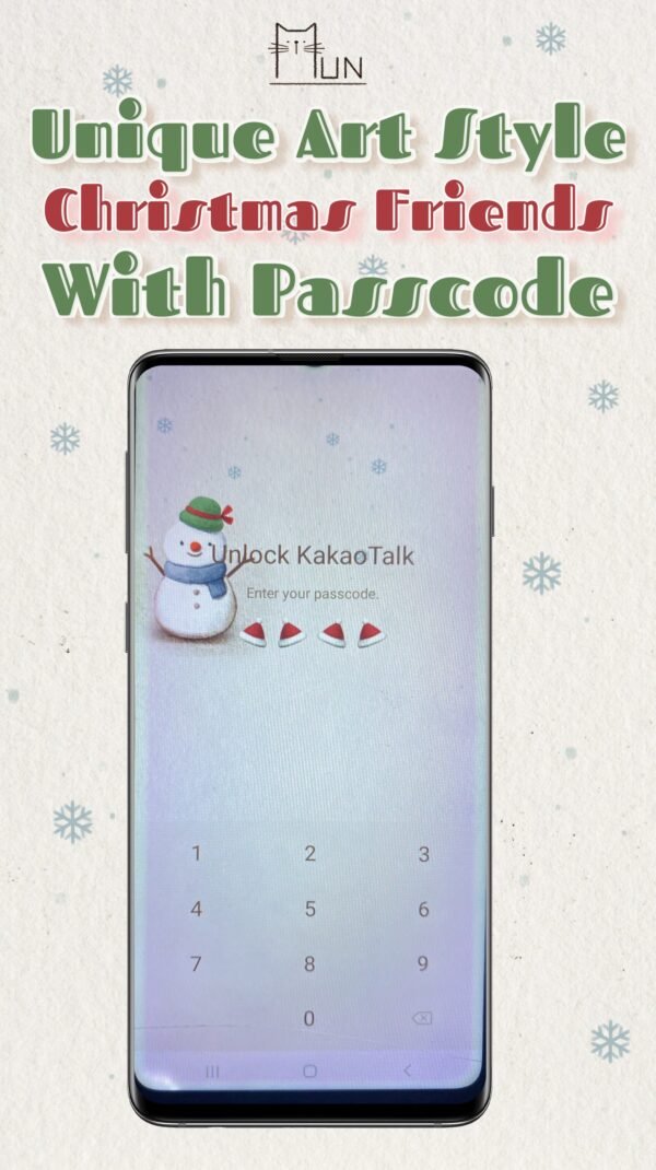 KakaoTalk Themes: Christmas Friends - Image 4