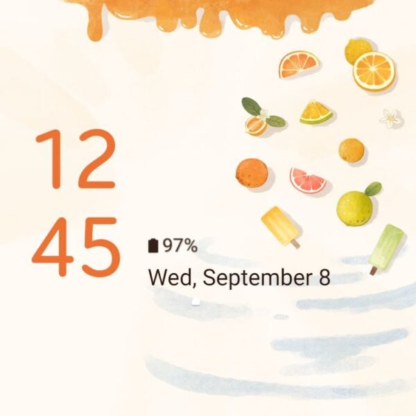 Samsung Themes: [Sim] Citrus Summer ~ Premium Theme lemon and freshness of summer - Image 8
