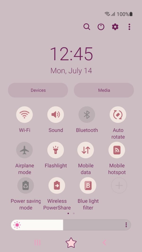 Samsung Themes: [Sim] Baby Elephant ~ Premium Theme about little elephant sitting on the cloud - Image 5
