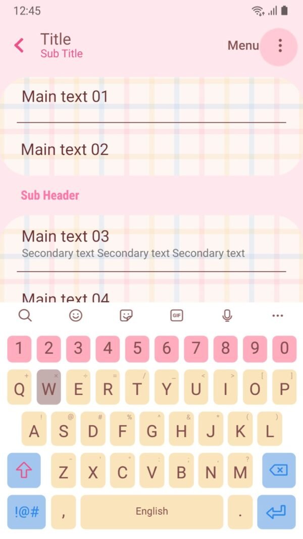 Samsung Themes: [Sim] Pastel Icon ~ Premium Theme simple with checkered ...