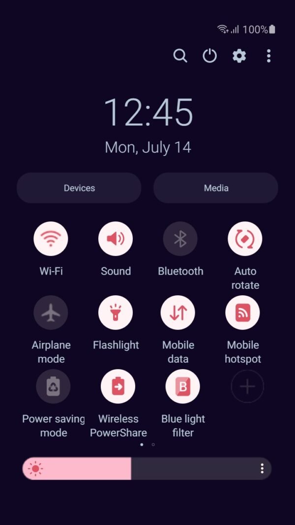 Samsung Themes: [Sim] Cute Note ~ Premium Theme adorable notes on dark phone screen - Image 5