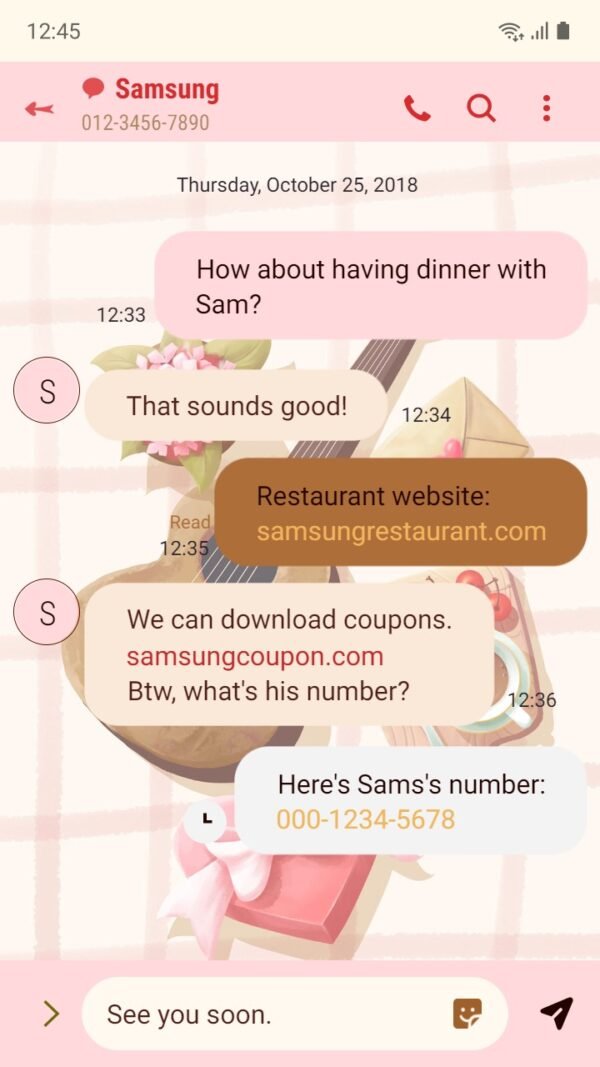 Samsung Themes: [Sim] Gift of Love ~ Premium Theme the happiness from love gifts - Image 4