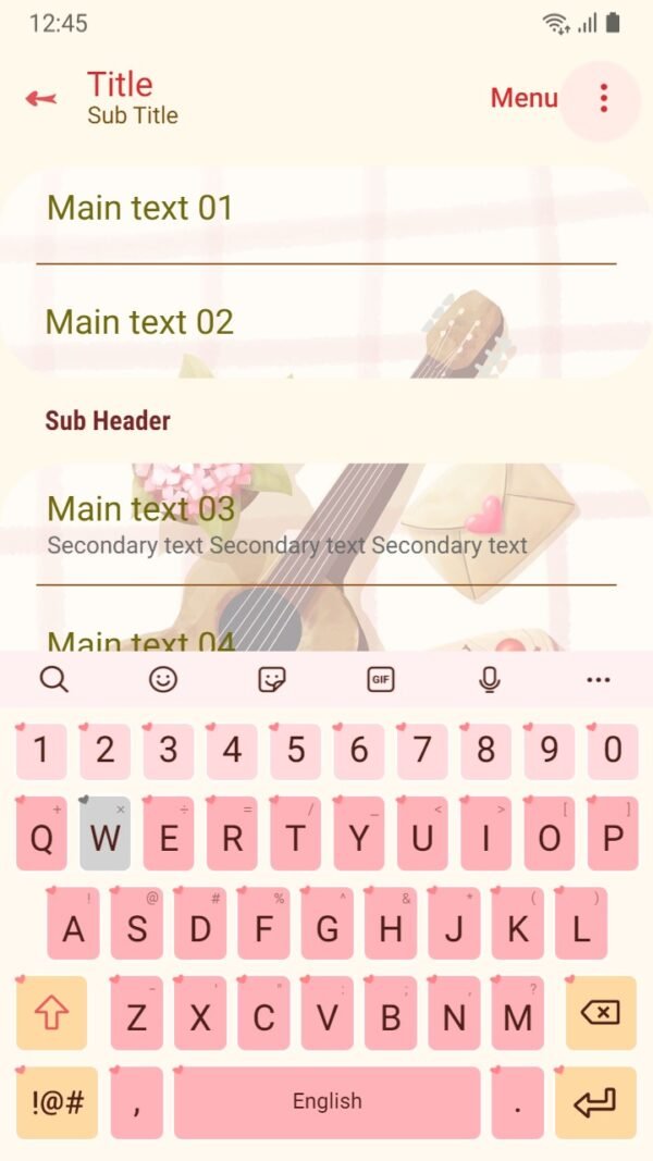 Samsung Themes: [Sim] Gift of Love ~ Premium Theme the happiness from love gifts - Image 6